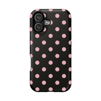 Sweet Midnight Polka Dots iPhone Case