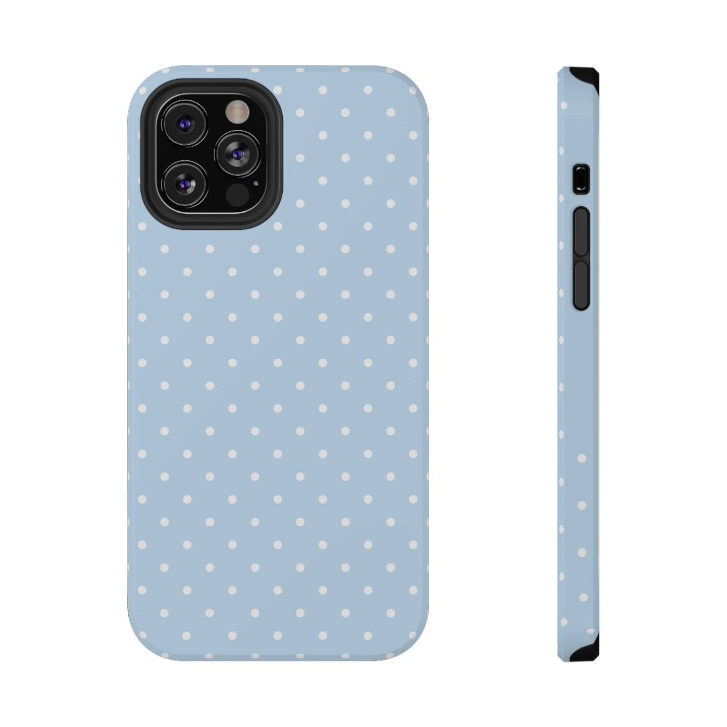Blue Candy Mini Dots iPhone Case