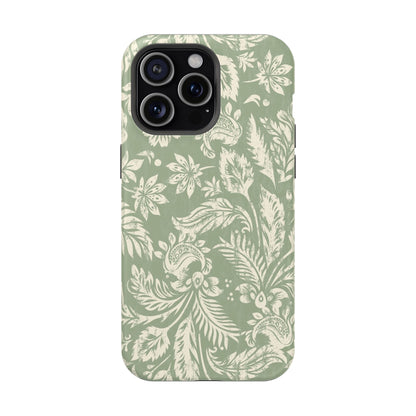 Sage Paisley iPhone Case