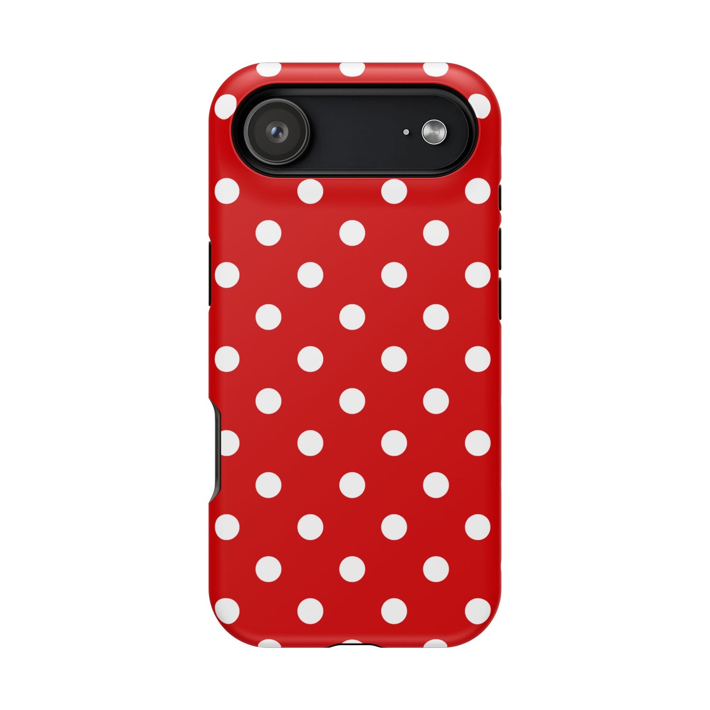 Red Polka Dots iPhone Case