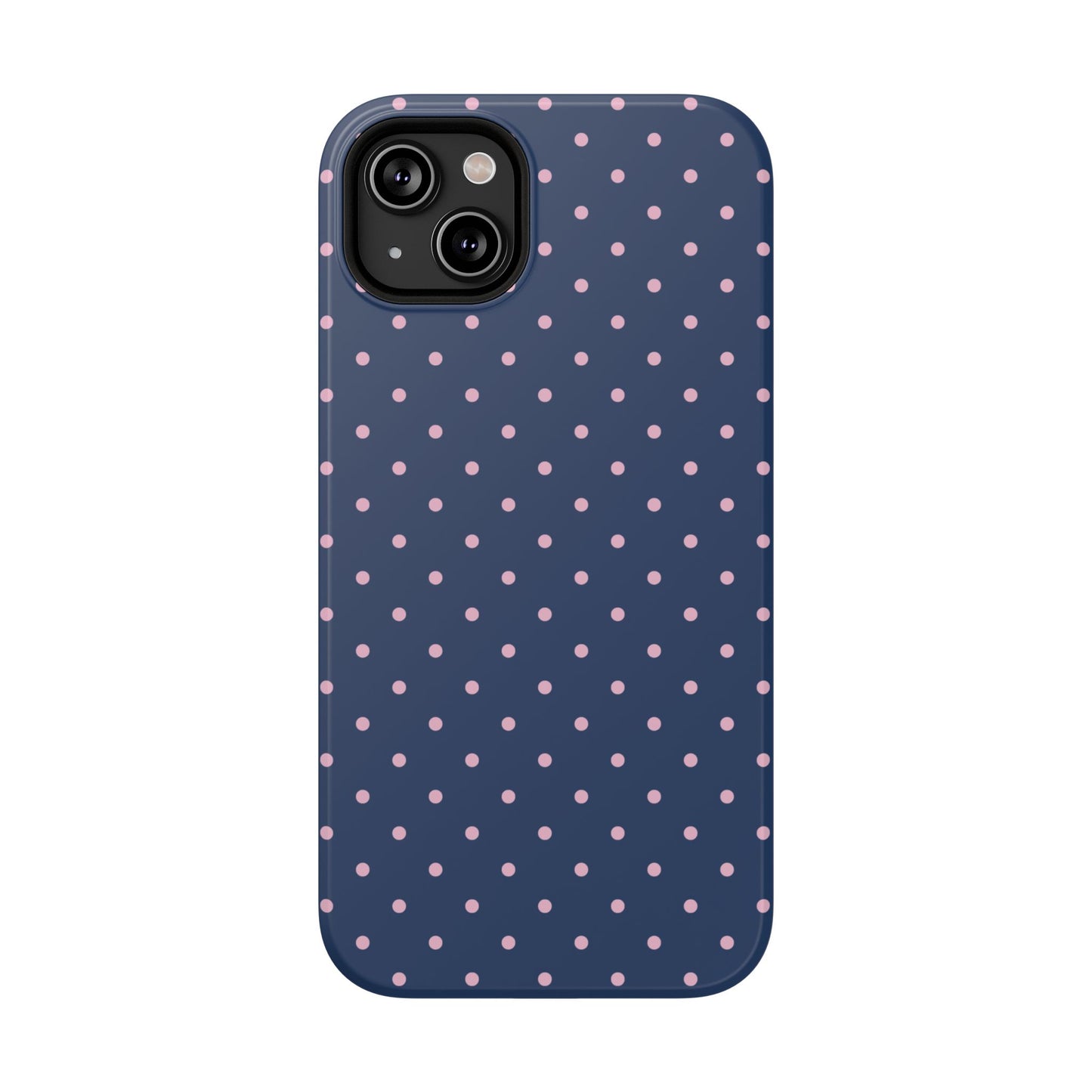 Periwinkle Mini Dots iPhone Case
