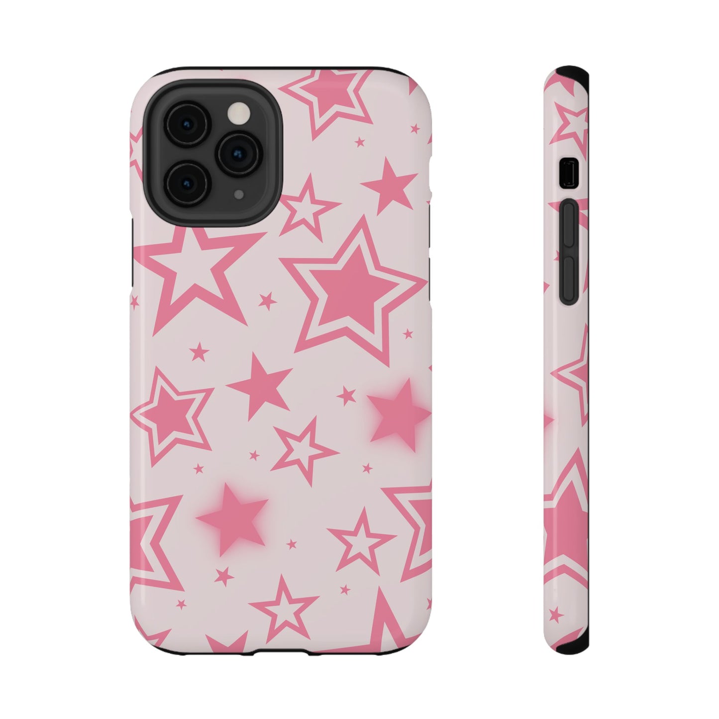 Hot Pink Stardust iPhone Case