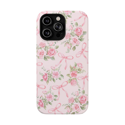 Bows & Roses iPhone Case