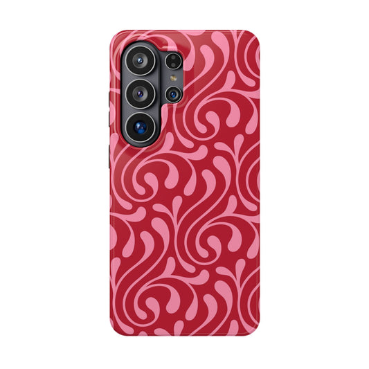 Cherry Paisley Samsung Case
