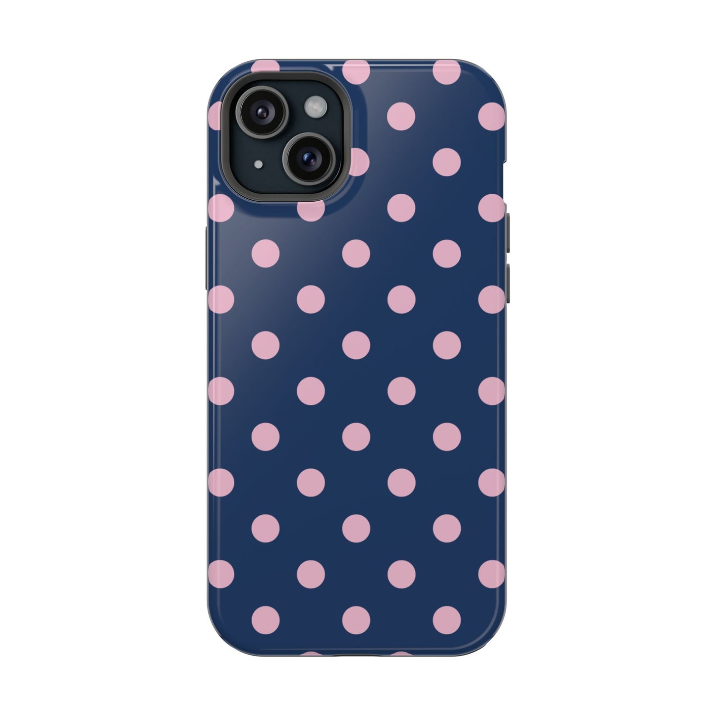 Periwinkle Polka Dots iPhone Case
