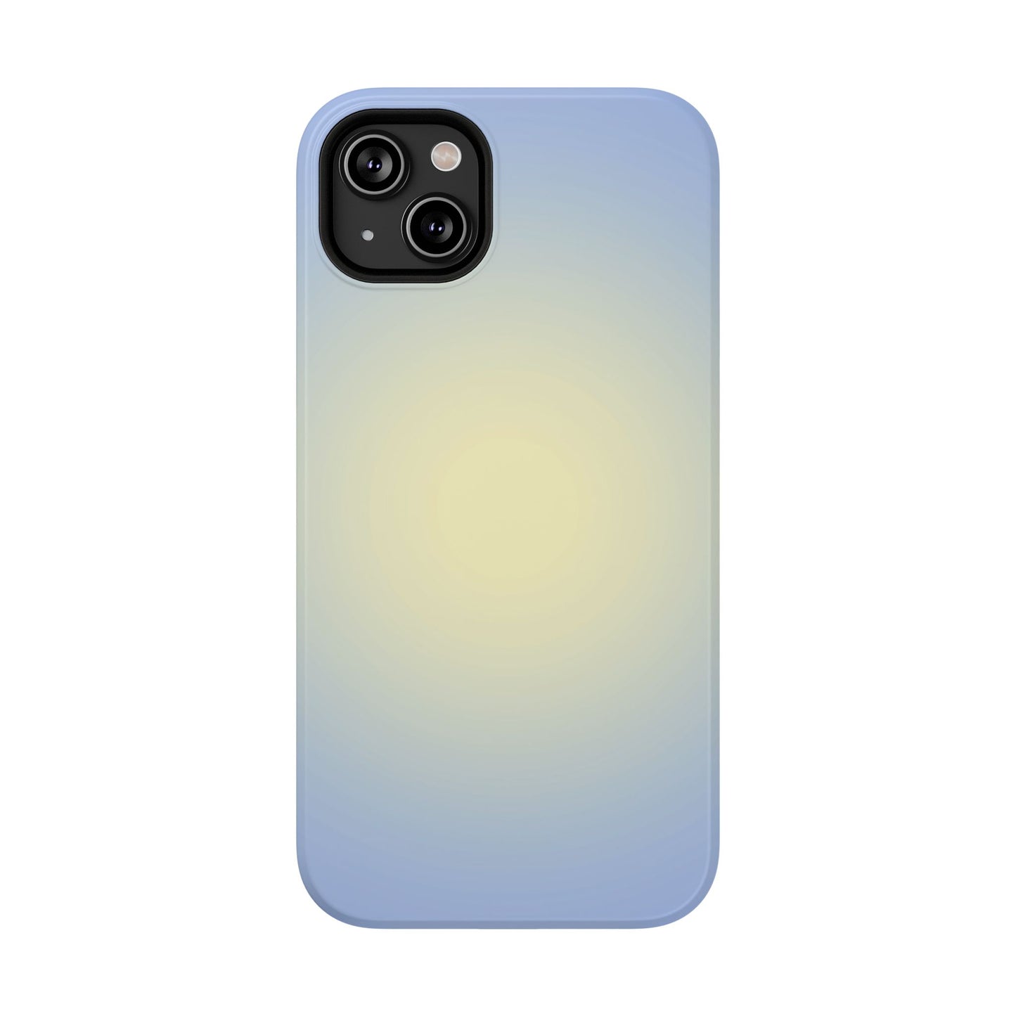 Blue & Yellow Aura iPhone Case