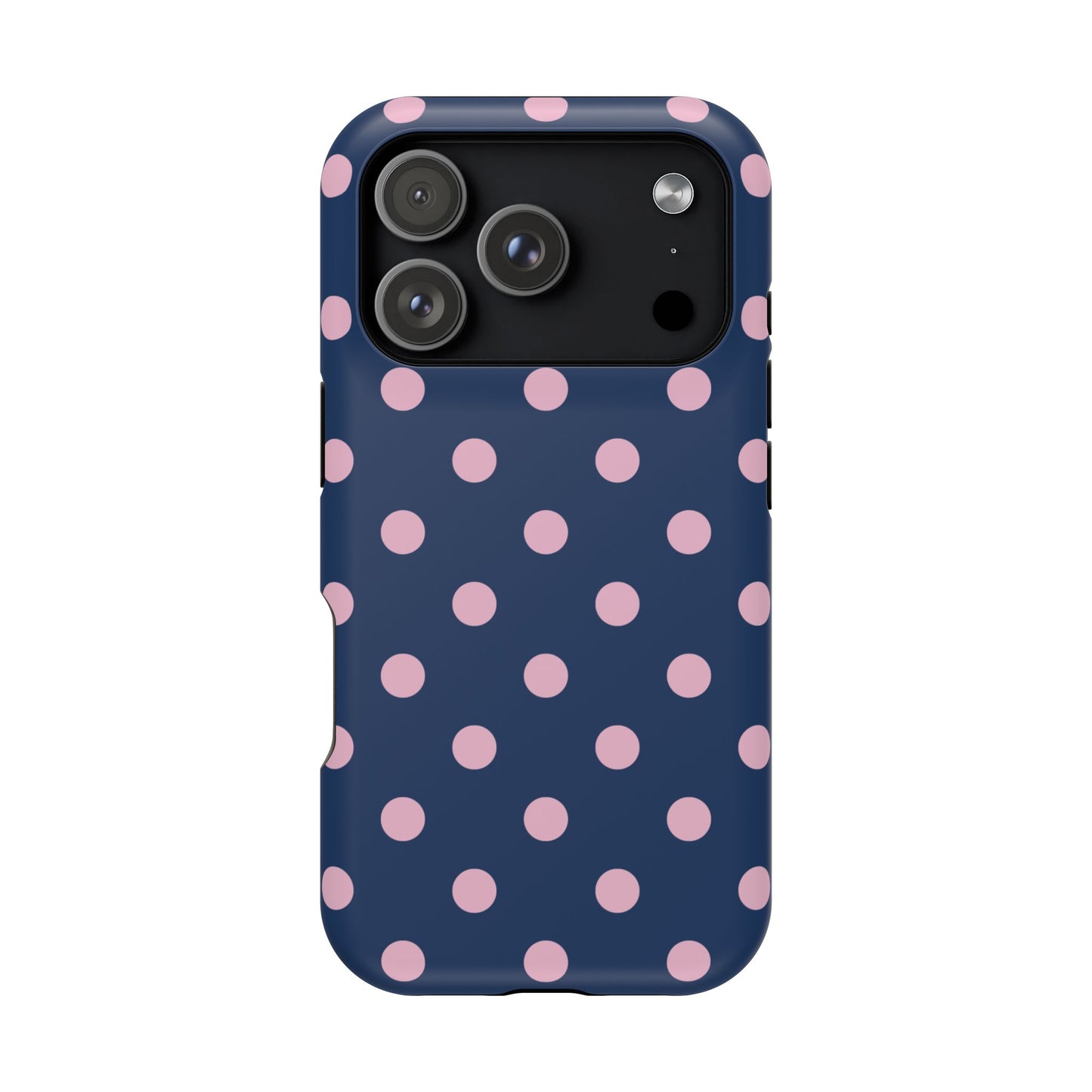 Periwinkle Polka Dots iPhone Case