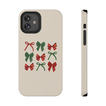 Holiday Ribbon iPhone Case