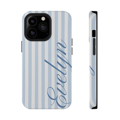 Personalized Blue Beau iPhone Case