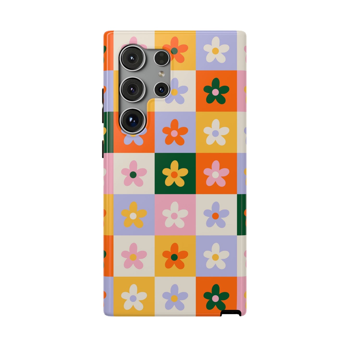 Patchwork Flowers Samsung Case