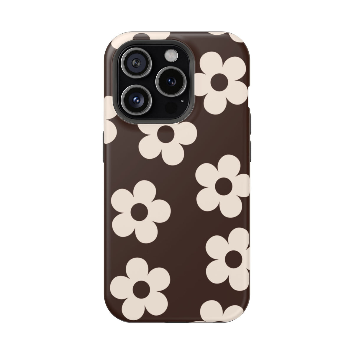 Cocoa Flowers iPhone Case