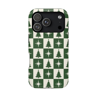 Evergreen Check iPhone Case