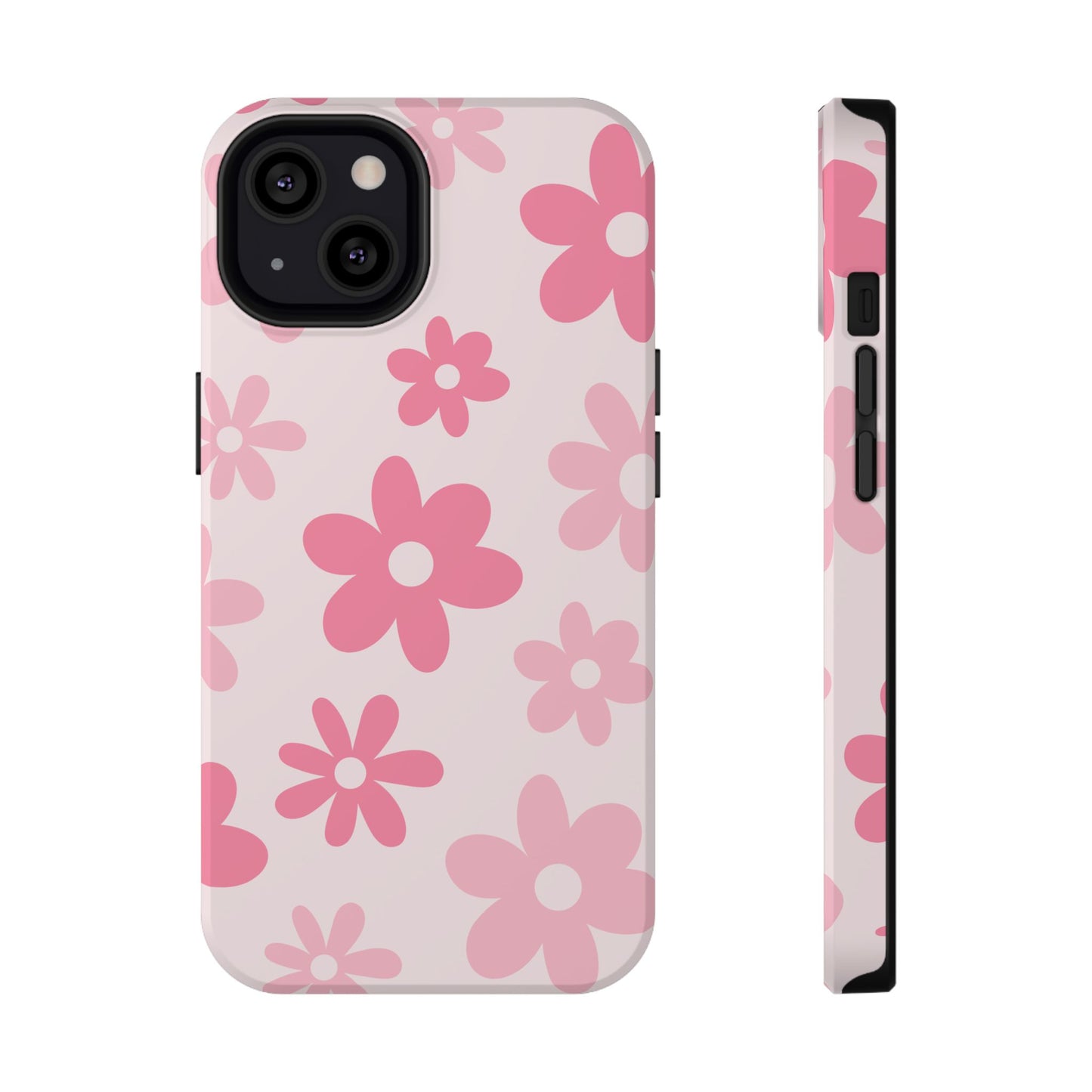 Pink Flower Power iPhone Case