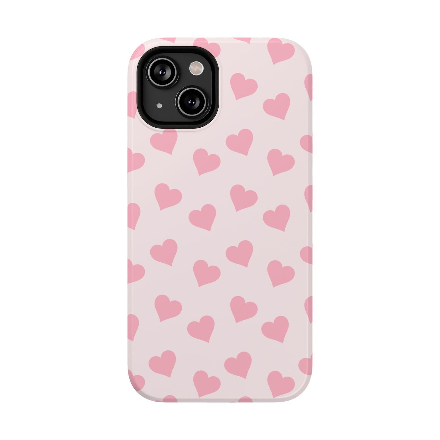 Pink Heart Mania iPhone Case