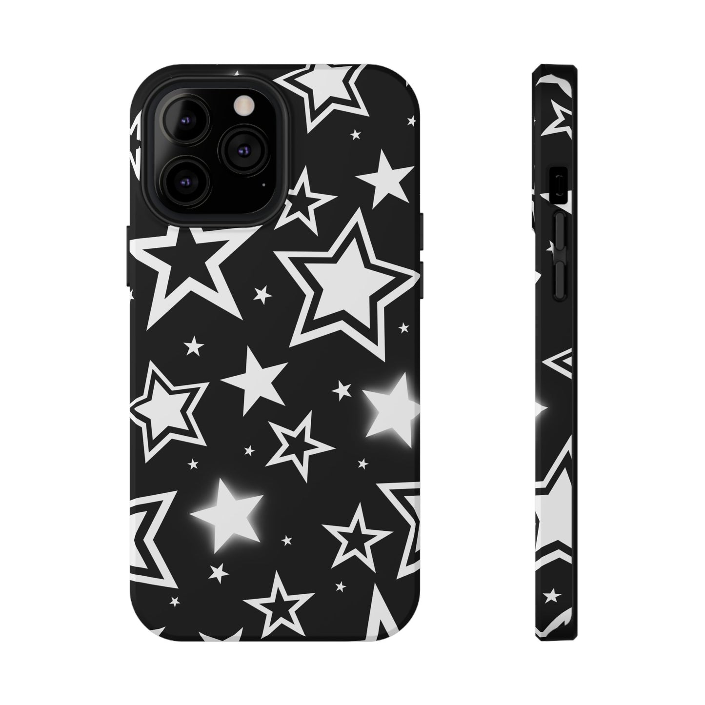 Black Stardust iPhone Case