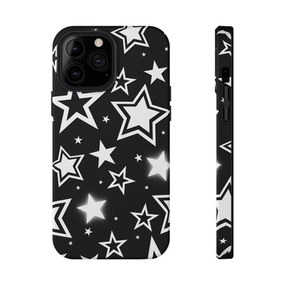 Black Stardust iPhone Case