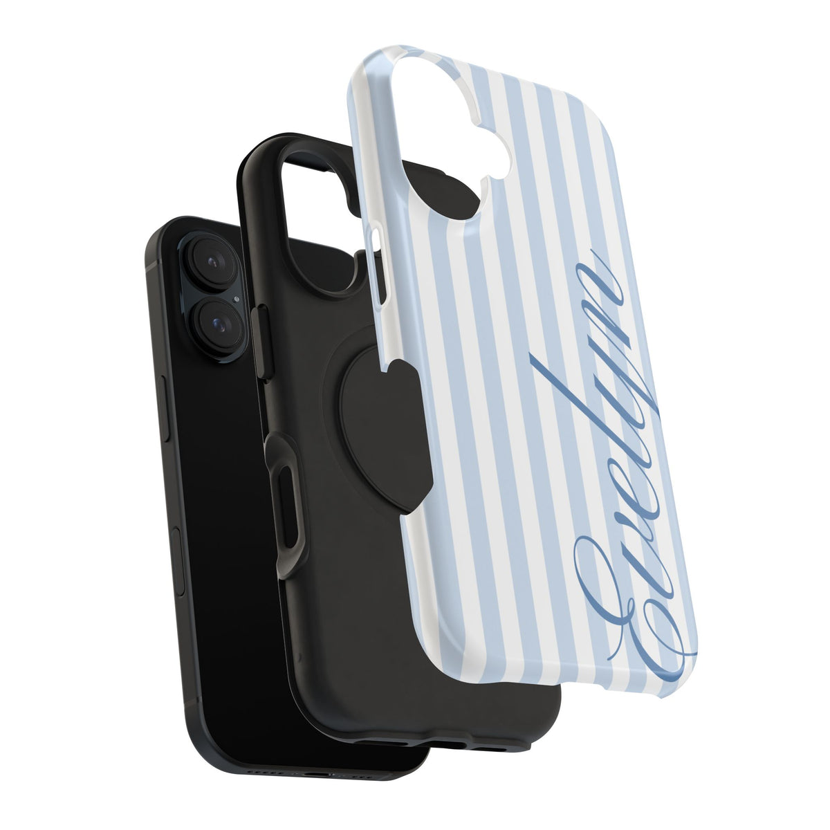Personalized Blue Beau iPhone Case