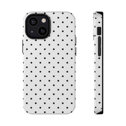 Black Mini Dots iPhone Case
