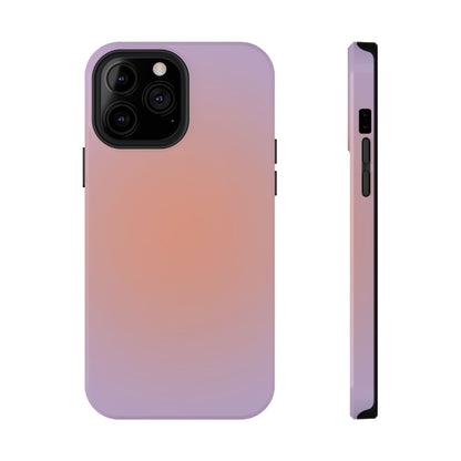 Orange & Purple Aura iPhone Case