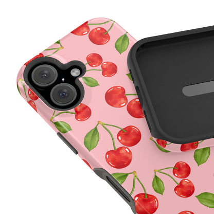 Cherry Rain iPhone Case