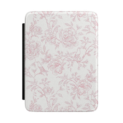 French Rosy Toile Kindle Case