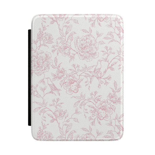 French Rosy Toile Kindle Case