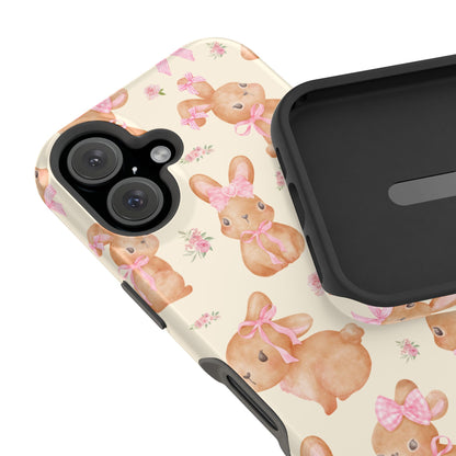 Bow Bunny iPhone Case