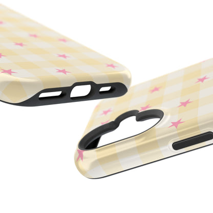 Buttercup Gingham iPhone Case