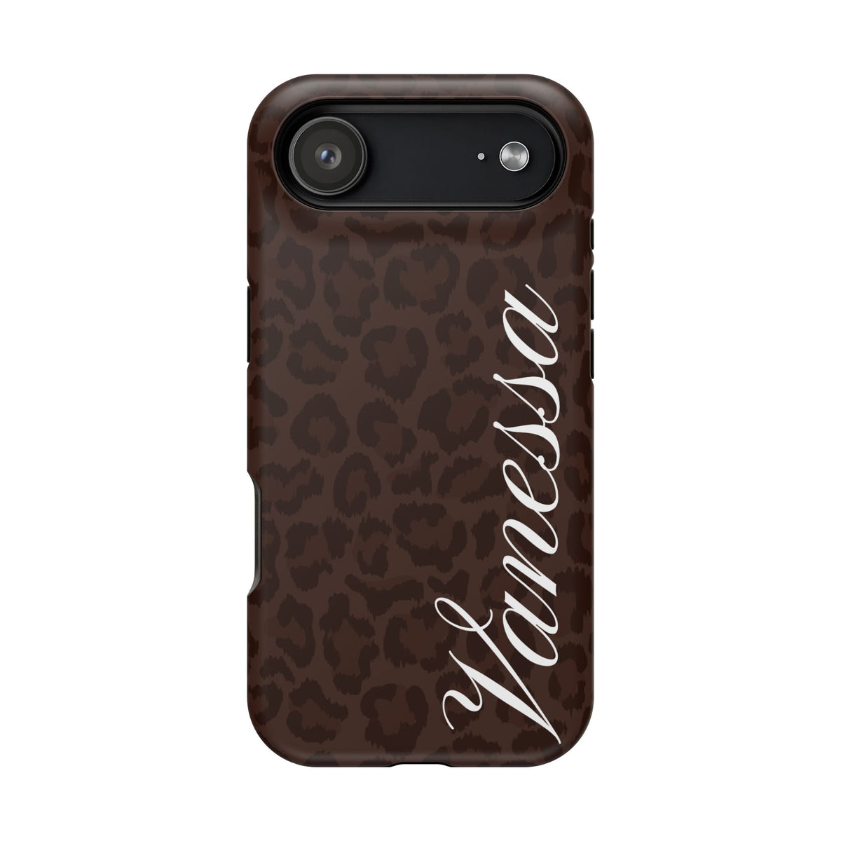 Custom Mocha Leopard iPhone Case