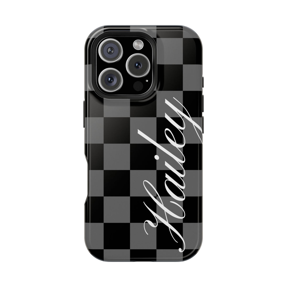 Custom Twilight Checkered iPhone Case