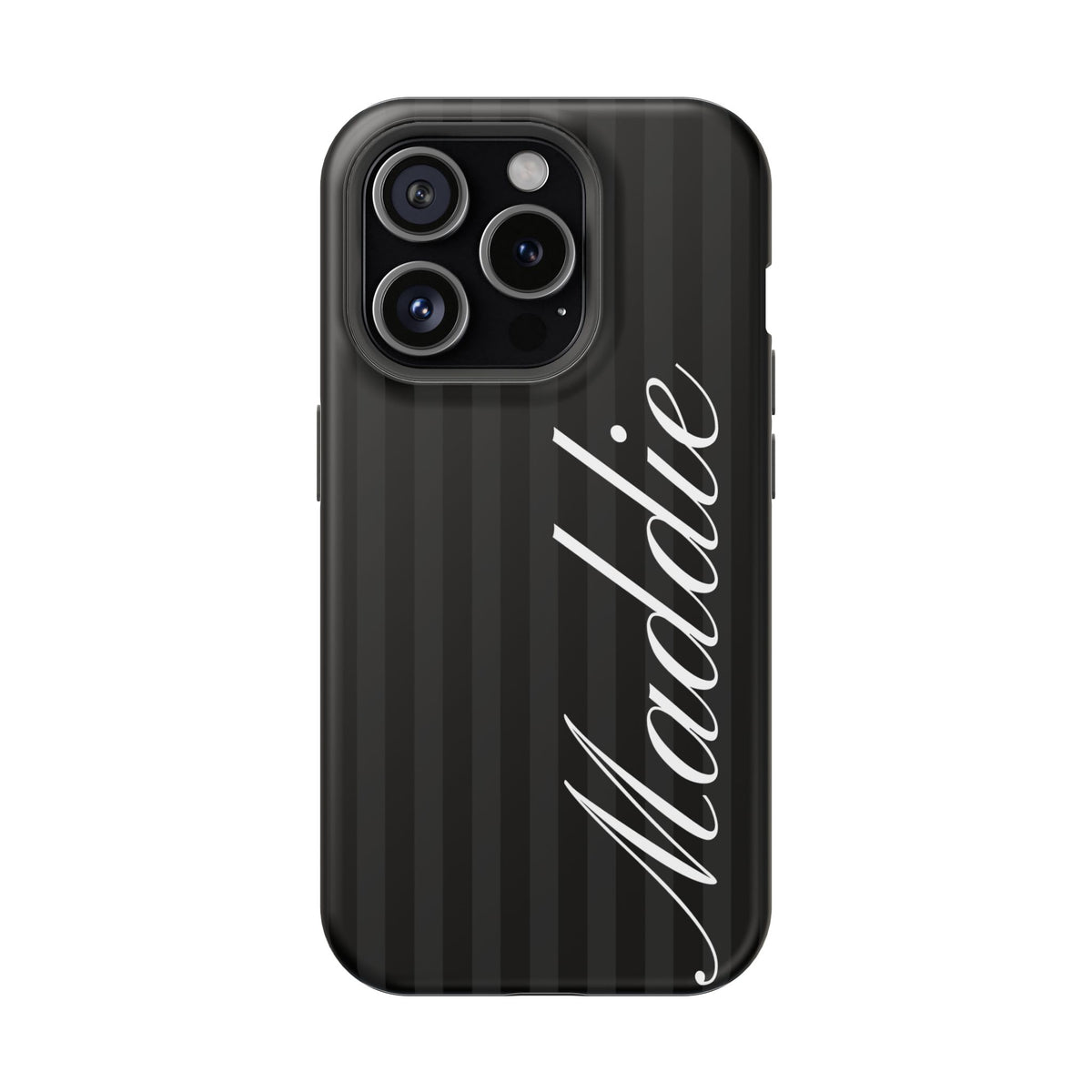 Custom Black Stripes iPhone Case