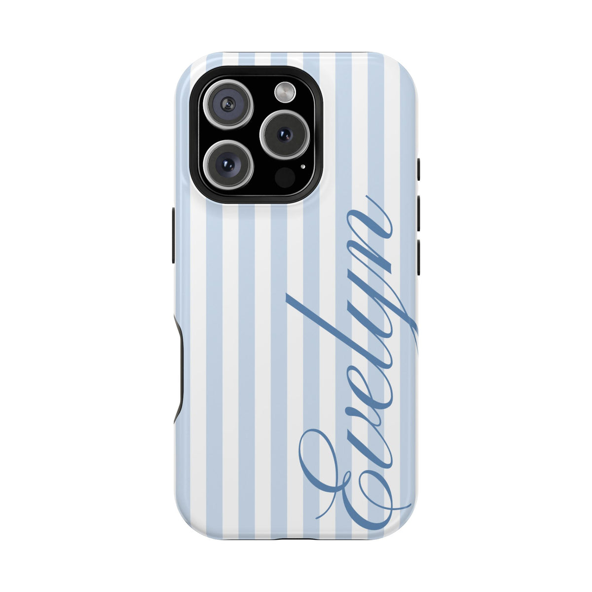 Personalized Blue Beau iPhone Case