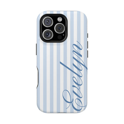 Personalized Blue Beau iPhone Case