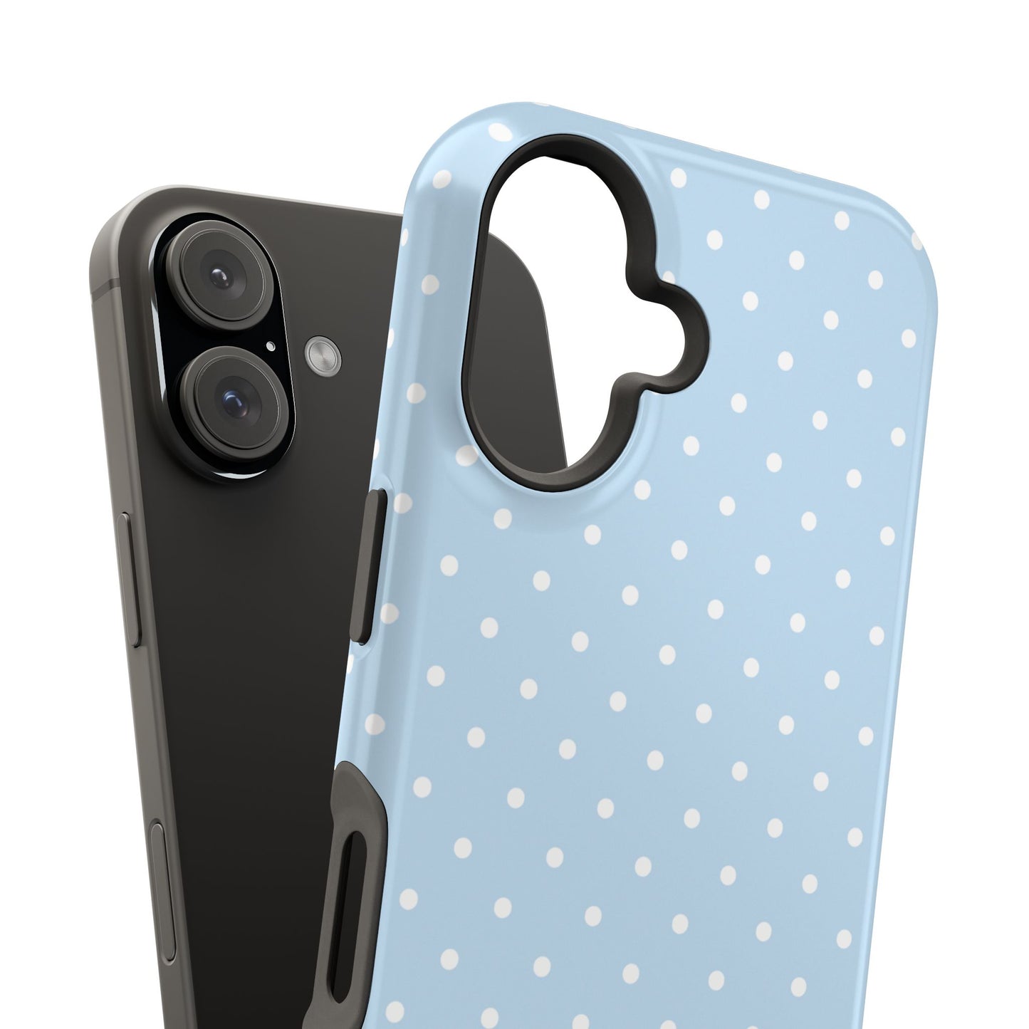 Blue Candy Mini Dots iPhone Case