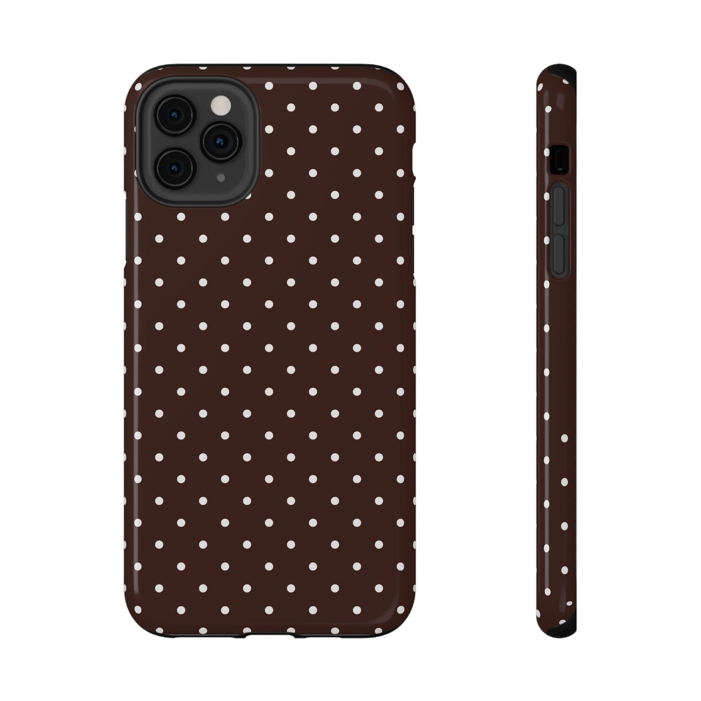 Mocha Mini Dots iPhone Case