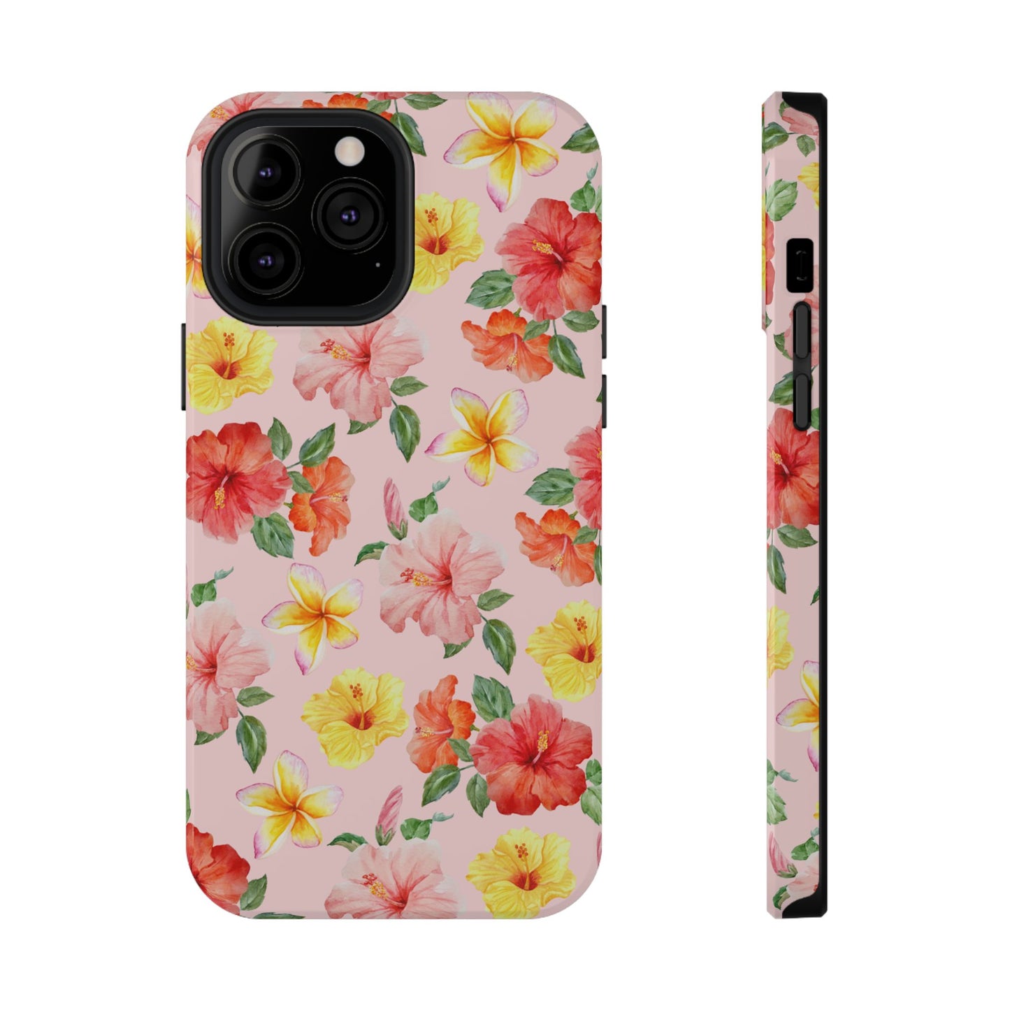 Pink Hibiscus Bloom iPhone Case