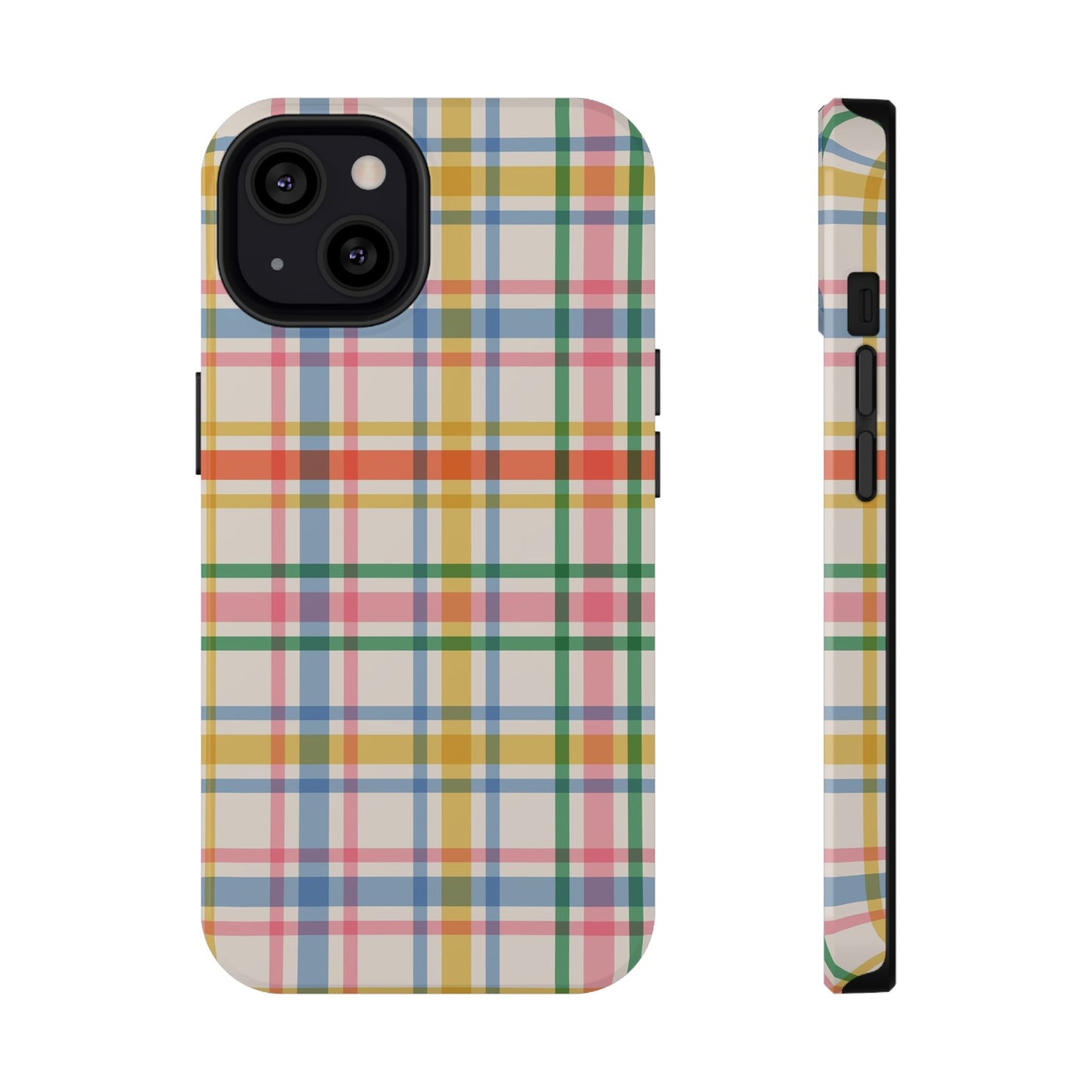 Retro Plaid iPhone Case