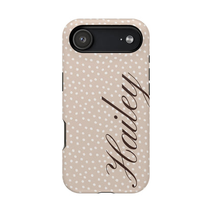 Custom Vanilla Dots iPhone Case
