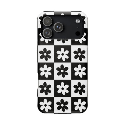 Black & White Garden iPhone Case