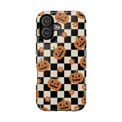 Retro Pumpkins iPhone Case