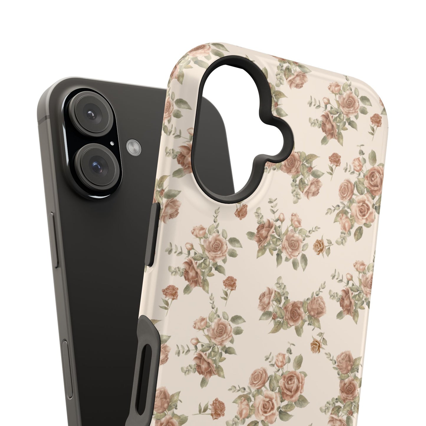 Mocha Roses iPhone Case