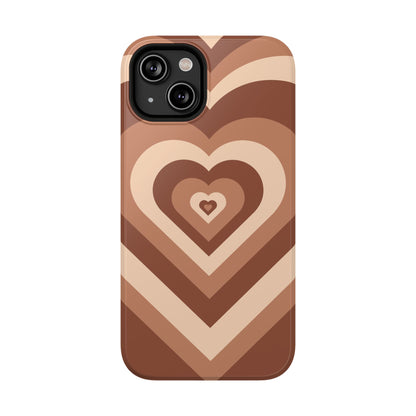 Choco Hearts iPhone Case