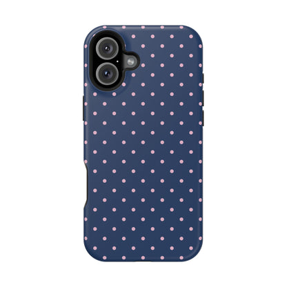 Periwinkle Mini Dots iPhone Case