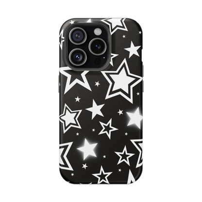 Black Stardust iPhone Case
