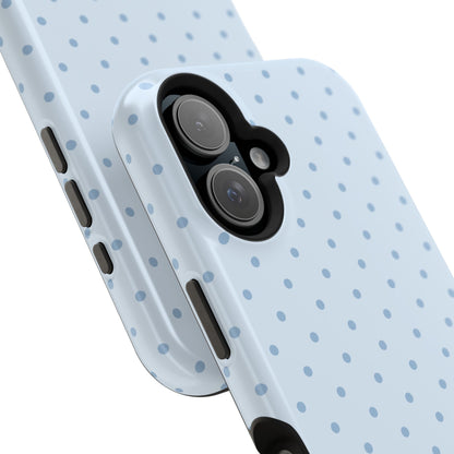 Blue Sprinkles Mini Dots iPhone Case