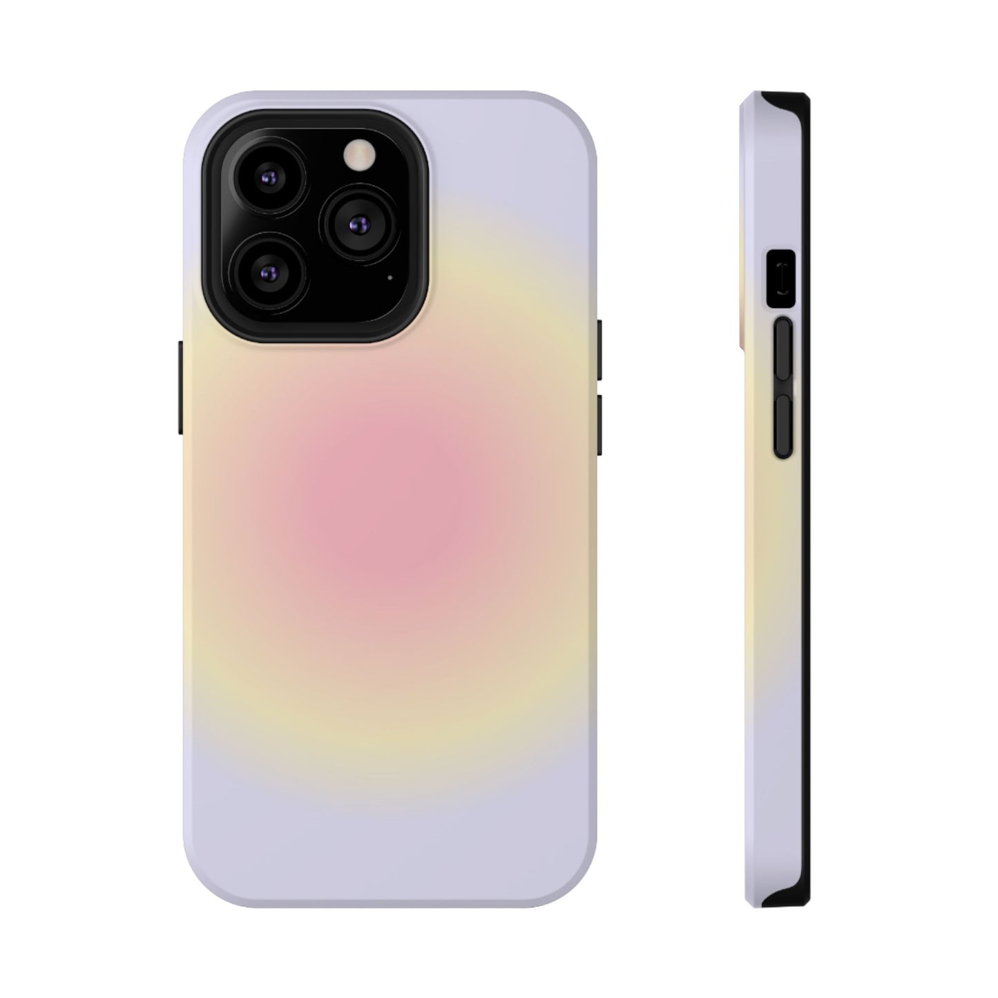 Lilac Aura iPhone Case