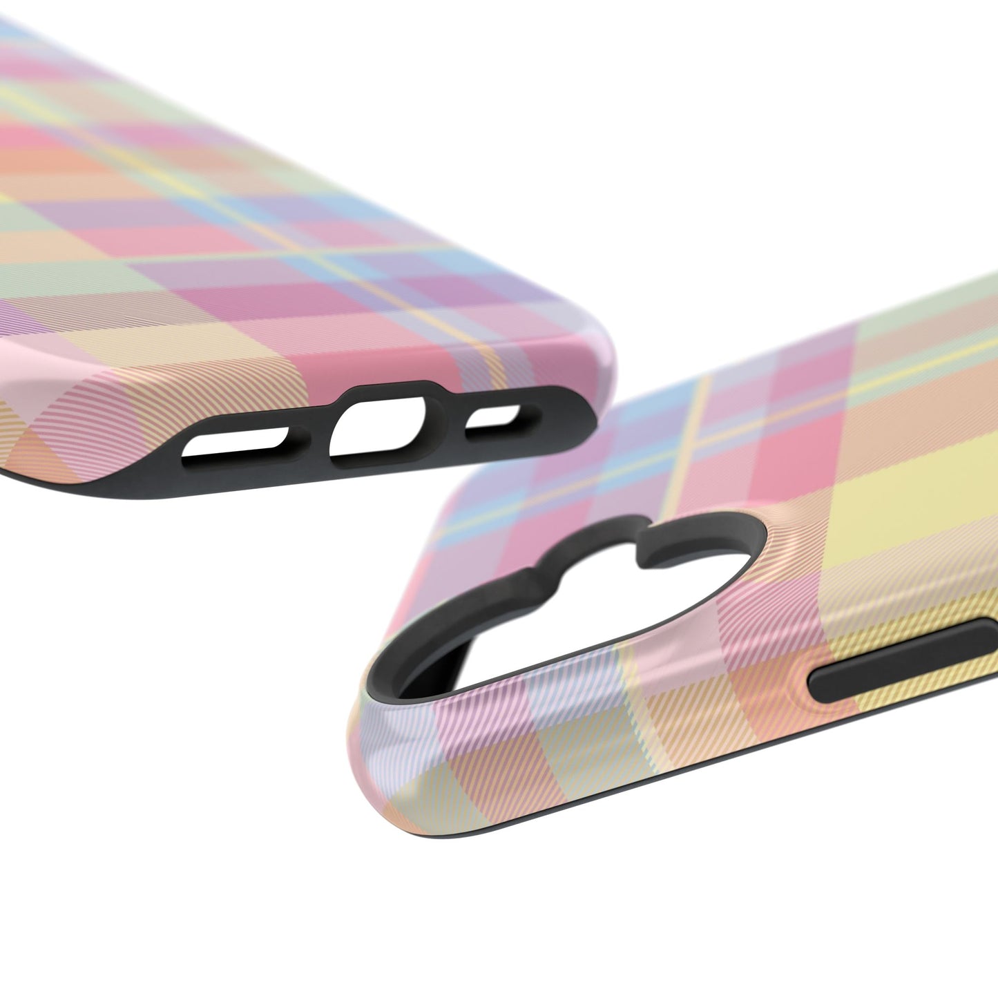 Sorbet Plaid iPhone Case