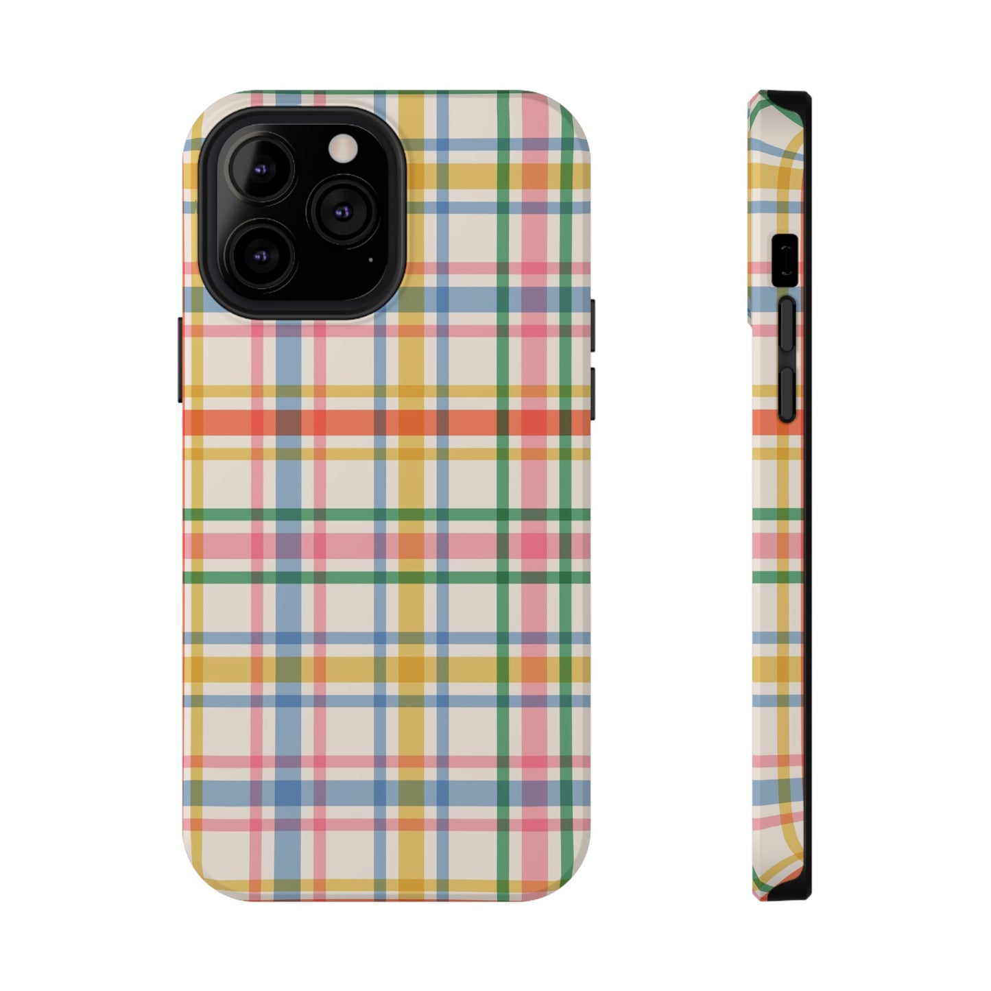 Retro Plaid iPhone Case