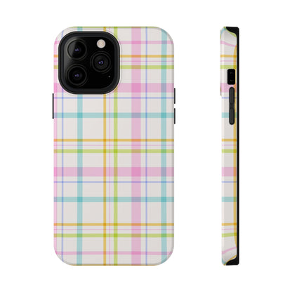 Sweetheart Plaid iPhone Case