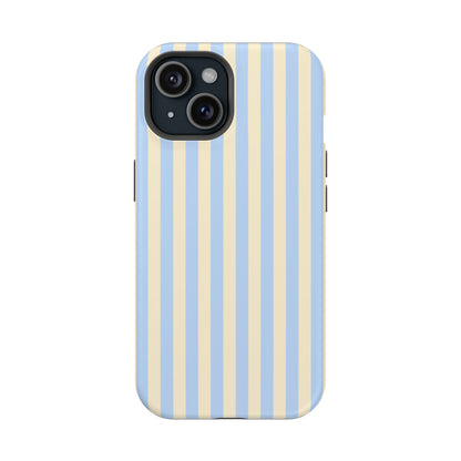 Lemon Sky Stripes iPhone Case